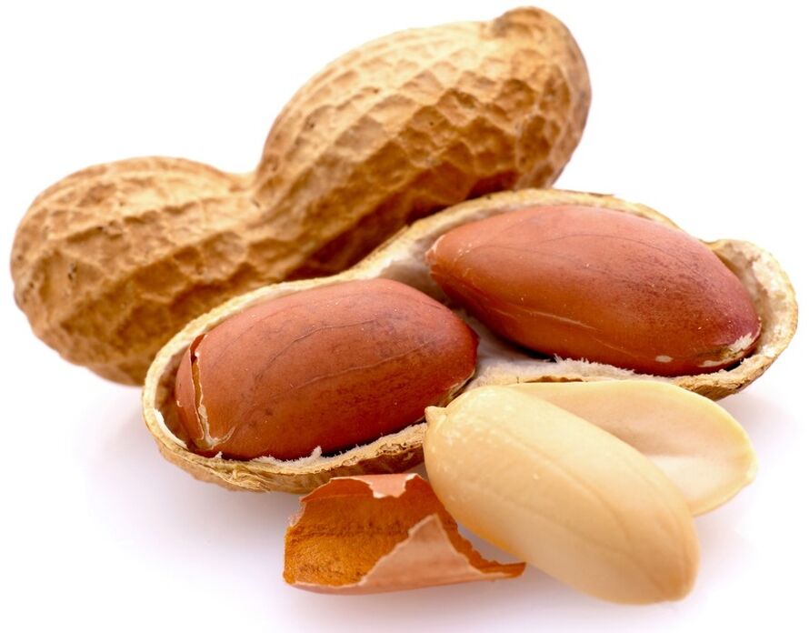 Le arachidi nel menu maschile aumentano la resistenza allo stress